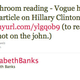 Illustration for article titled Elizabeth Banks Doesnt Read emVogue/em On The Toilet